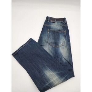 NWT Truth Justice Common Sense Distressed Straight Leg 34x30 Mens Jeans